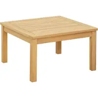 vidaXL Table basse Bois d'acacia clair 60 x 60 x 36 cm Bois massif Acacia