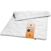 Sleepling 190059 Basic 300 couette d'été légère | 200 x 200 cm, blanc | couette d'été | 100% coton satin | lavable à 60 degrés
