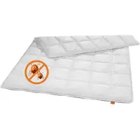 Sleepling Couette anti-acariens, couette d'hiver chaude, 135x200 cm, couette matelassée, couettes pour personnes allergiques,