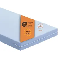 Sleepling Matelas en mousse à mémoire de forme ergonomique, 140 x 200 cm, fermeté H2, épaisseur 11 cm, matelas double face, modèle Basic 20