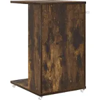 vidaXL Table d'appoint Chêne fumé 40 x 35 x 60 cm Bois d'ingénierie