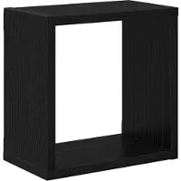 vidaXL Étagère Murale avec étagère Chêne noir Bois d'ingénierie