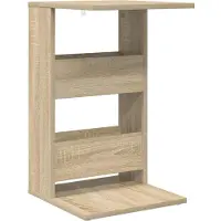 vidaXL Table D'appoint Chêne Sonoma 40 X 35 X 60,5 Cm