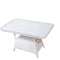 Xl Moebel Gmbh Mobilier de jardin moderne Ensemble de 4 pièces design 2 places 2x fauteuils rembourrés Table basse