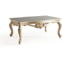 Xl Moebel Gmbh Table basse Meuble 120x80 Tables Bois Baroque Rococo