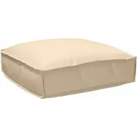 vidaXL Coussin pour assise de palette Beige 50 x 50 x 12 cm