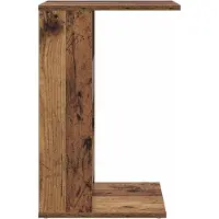 vidaXL Table d'appoint Bois ancien 40 x 35 x 60,5 cm Bois d'ingénierie