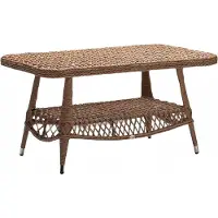 Xl Moebel Gmbh Table basse marron luxe rotin élégant terrasse design tables meubles modernes