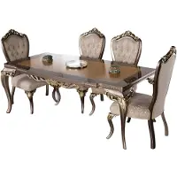 Xl Moebel Gmbh Table de salle à manger de luxe Table de salle à manger en bois Tables Baroque Meubles de salle à manger Nouveau