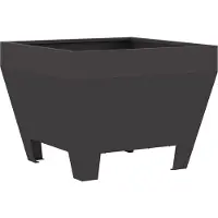 vidaXL Foyer Noir 50 x 50 x 38 cm Acier