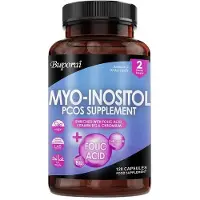 Buporai Myo-Inositol Pcos Supplement (120 capsules) Complément alimentaire, santé féminine, équilibre hormonal, santé reproductive, énergie, système immunitaire