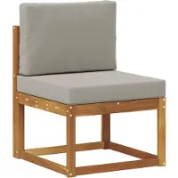 vidaXL Canapé d'extérieur de taille moyenne en bois massif d'acacia