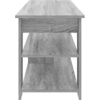 vidaXL Meuble TV Sonoma gris 100 x 40 x 50 cm