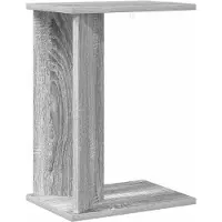vidaXL Table D'appoint Gris Sonoma 35 X 25 X 50 Cm Bois D'ingénierie