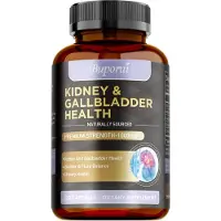 Buporai Kidney & Gallbladder Health 1000mg (120 capsules) Complément alimentaire, Reins, Vésicule biliaire, Détoxication, Voies urinaires, Santé de la vessie, Detox