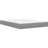 vidaXL Cadre de lit, 120 x 190 cm, gris clair