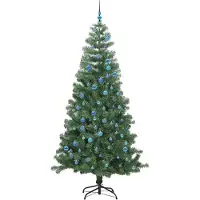 vidaXL Arbre de Noël vert , 240 cm, en PVC