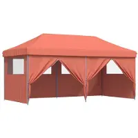vidaXL Tente de réception Terracotta 292 x 580 x 315 cm Tissu Oxford