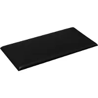 vidaXL Têtes de balai, 12 pièces, 30 x 15 cm, noir, tissu