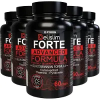 Fyron Group B.V. Delislim Forte - 300 gélules (5 x 60 gélules) - Lot de 5