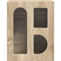 vidaXL Table de chevet Chêne Sonoma 40 x 35 x 50 cm Bois d'ingénierie