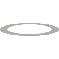 vidaXL , adapté aux arbres à faible circonférence, 5 pièces, diamètre 90/120 cm, finition rouille