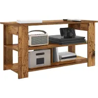 vidaXL Meuble TV en bois recyclé 100 x 40 x 50 cm