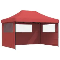 vidaXL Tente de réception Bordeaux 279 x 410 x 315 cm Tissu Oxford