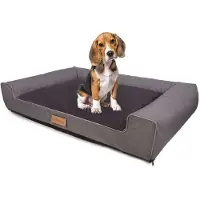 Dogeste Lit pour chien 82x50 cm taille L – gris