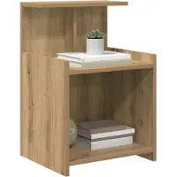 vidaXL Cabinet de chevet chêne artisanal 40 x 35 x 60 cm