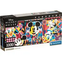 Clementoni Puzzle CLE 1000 Panorama Compact DisneyClass.39871