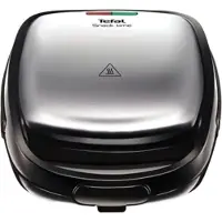 Tefal Sw341d12 700w Sandwich Maker Argenté One Size / EU Plug 220V