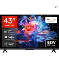 TCL V6C 43V6C TV 109.2 cm (43") 4K Ultra HD Smart TV Wi-Fi Metallic 260 cd/m²