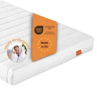 Sleepling matelas ergonomique en mousse froide, 70 x 140 cm, H2, 10 cm, matelas pour enfants, réversible, PureComfort