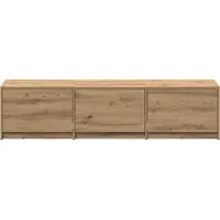 vidaXL Armoire TV Artisan-Chêne Bois composite