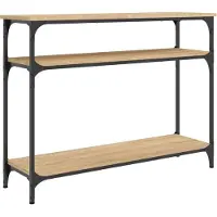 Super Merchant Table console chêne sonoma 100x29x75 cm bois d'ingénierie