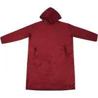 vidaXL Couvre-chef Decken Bordeauxrot L Flanell