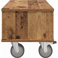 vidaXL Support TV , 68,5 x 35 x 35 cm, en bois massif et panneaux de particules