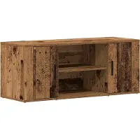 vidaXL : Meubles TV de 100 x 35 x 40 cm, en bois massif et panneaux de particules