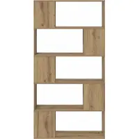 vidaXL Ensemble de meuble TV mural brun 80 x 24 x 156 cm Bois composite