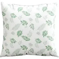 vidaXL Coussins Éparpillés Feuille 4 Pcs Motif Feuille 50 X 50 Cm