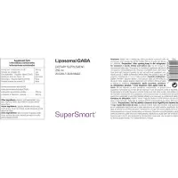 SuperSmart Liposomal GABA Dietary Supplement - 250 mL