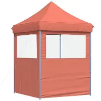 vidaXL Tente de réception Terracotta 200 x 200 x 306 cm Tissu Oxford