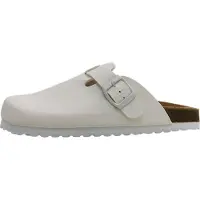 Jane Klain : Chaussures, sandales, pantoufles, confort, chaussures à semelles compensées, blanc, chaussures de loisirs