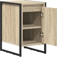 vidaXL Table de chevet Sonoma 39,5 x 30 x 50 cm Bois d'ingénierie