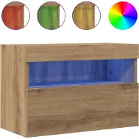 vidaXL Armoire TV Artisan-Chêne 60 x 30 x 40 cm Bois composite