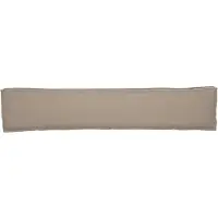 vidaXL Coussin de palettes pour banc Taupe 200x40x8 cm en tissu Oxford