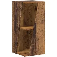vidaXL Étagère latérale Bois ancien 33 x 32 x 70,5 cm