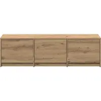vidaXL Armoire TV Artisan-Chêne Bois composite