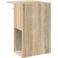 vidaXL Table D'appoint Chêne Sonoma 35 X 40 X 55 Cm Bois D'ingénierie